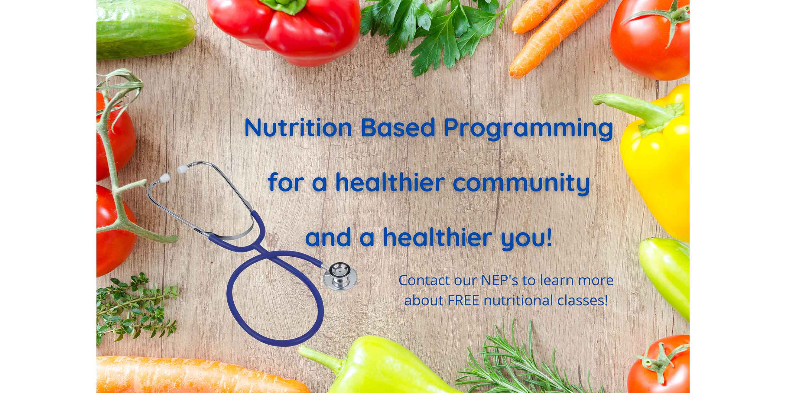 nutrition based program flyer