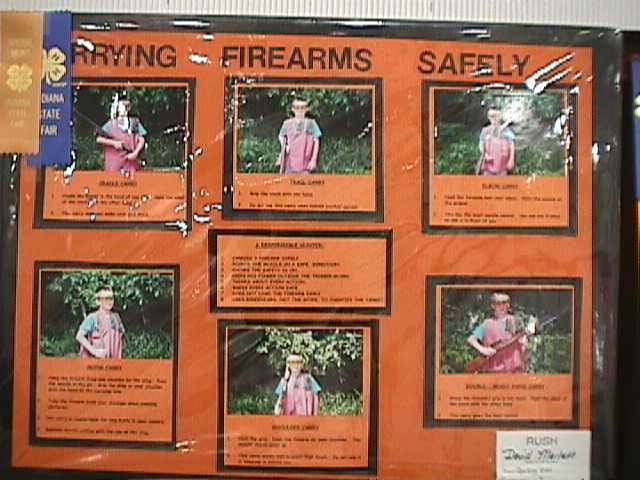 shooting sports safety poster