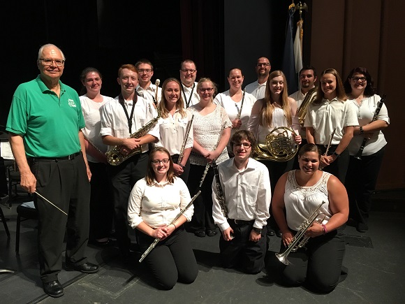 4h band 2018 alum group photo