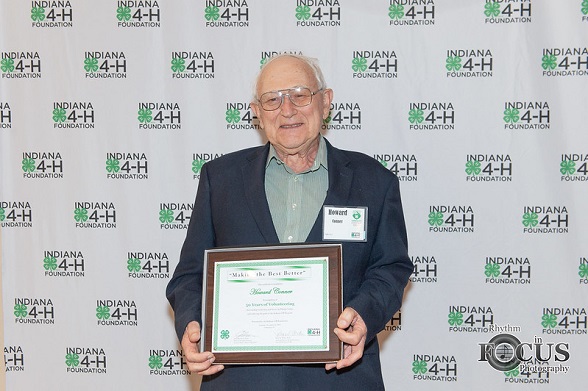 Howard Conner 50 year 4-H Volunteer from Pulaski County