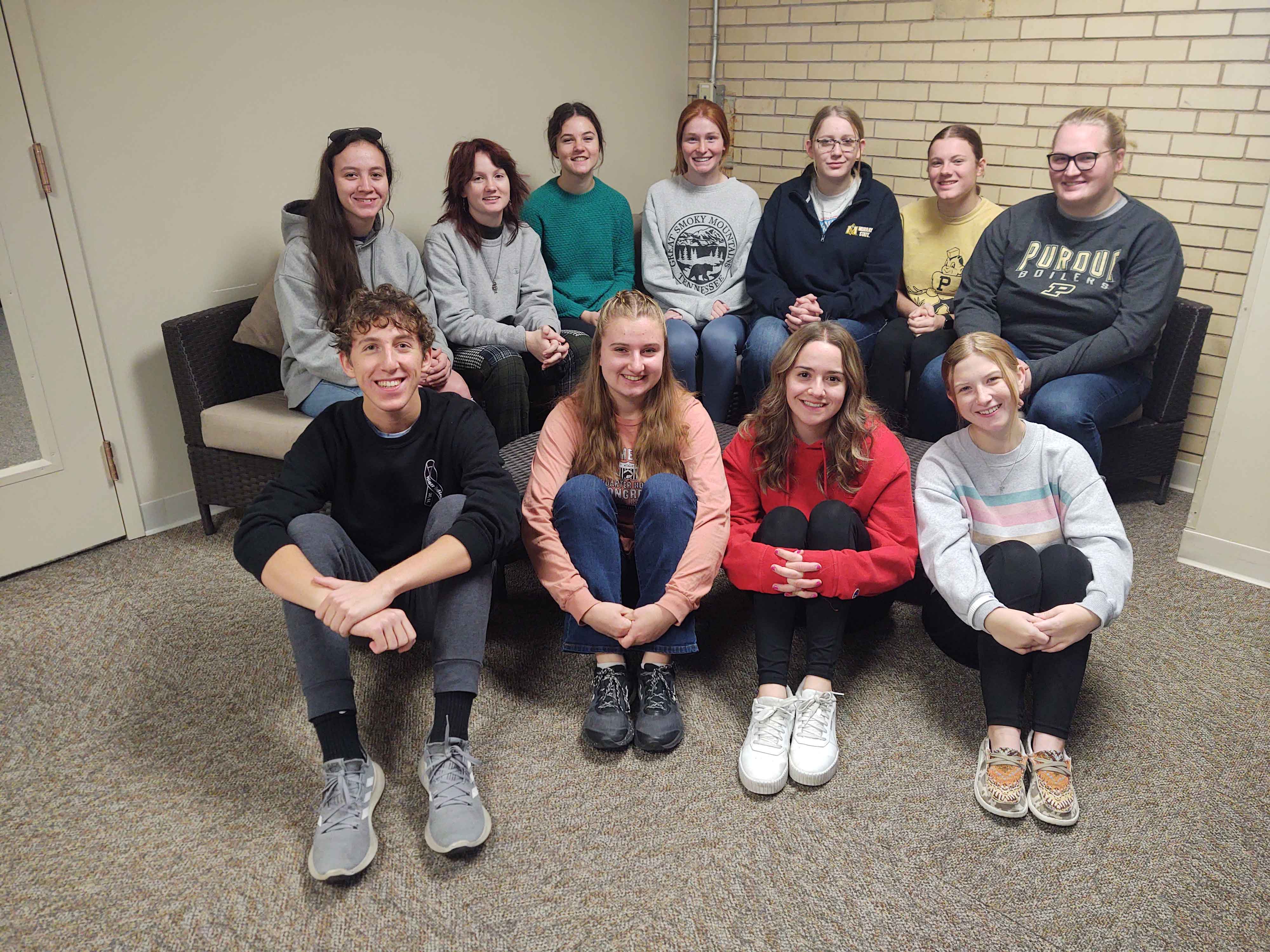 junior leader council members in casual dress