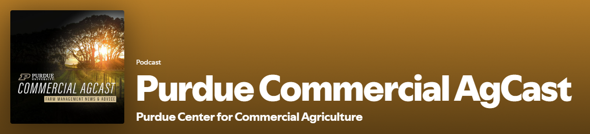 Purdue Commercial AgCast on Spotify