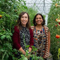 Lori Hoagland and Ankita Raturi