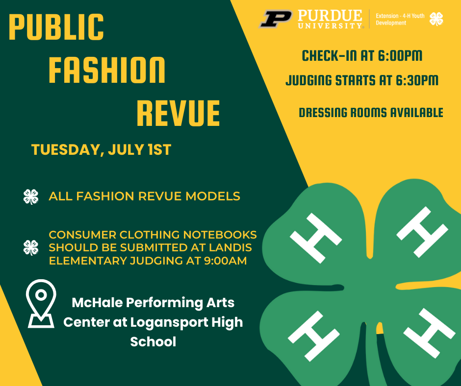 Fashion Review judging at McHale