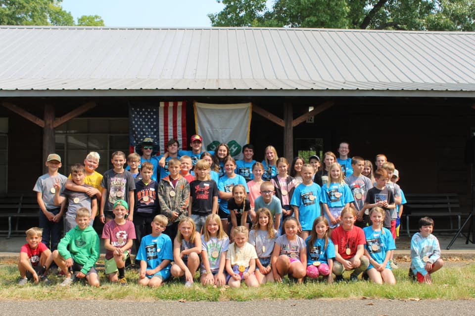 4-H members that attended 4-H camp in 2023