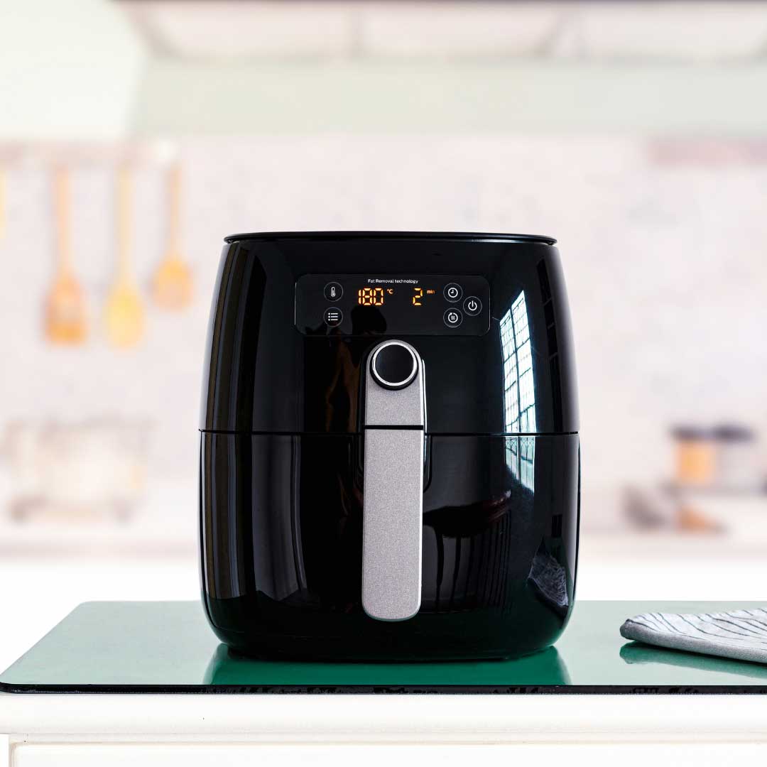 air fryer on counter