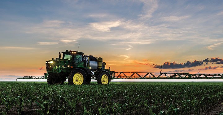 Tractor Spraying