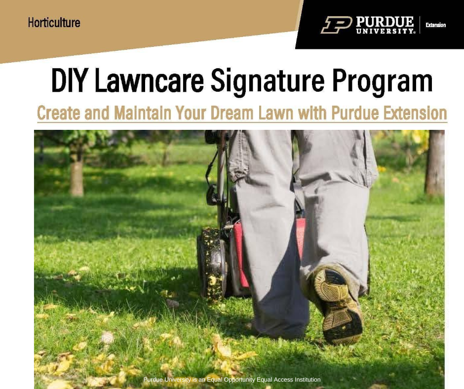 Create and maintain your dream lawn with #PurdueExtension's upcoming DIY Lawncare Program. This virtual event will take place on March 6, 8, 13, and 15 from 11:00 a.m. - 1:00 p.m. ET via Zoom.  More info and registration: http://cvent.me/AwBXDR