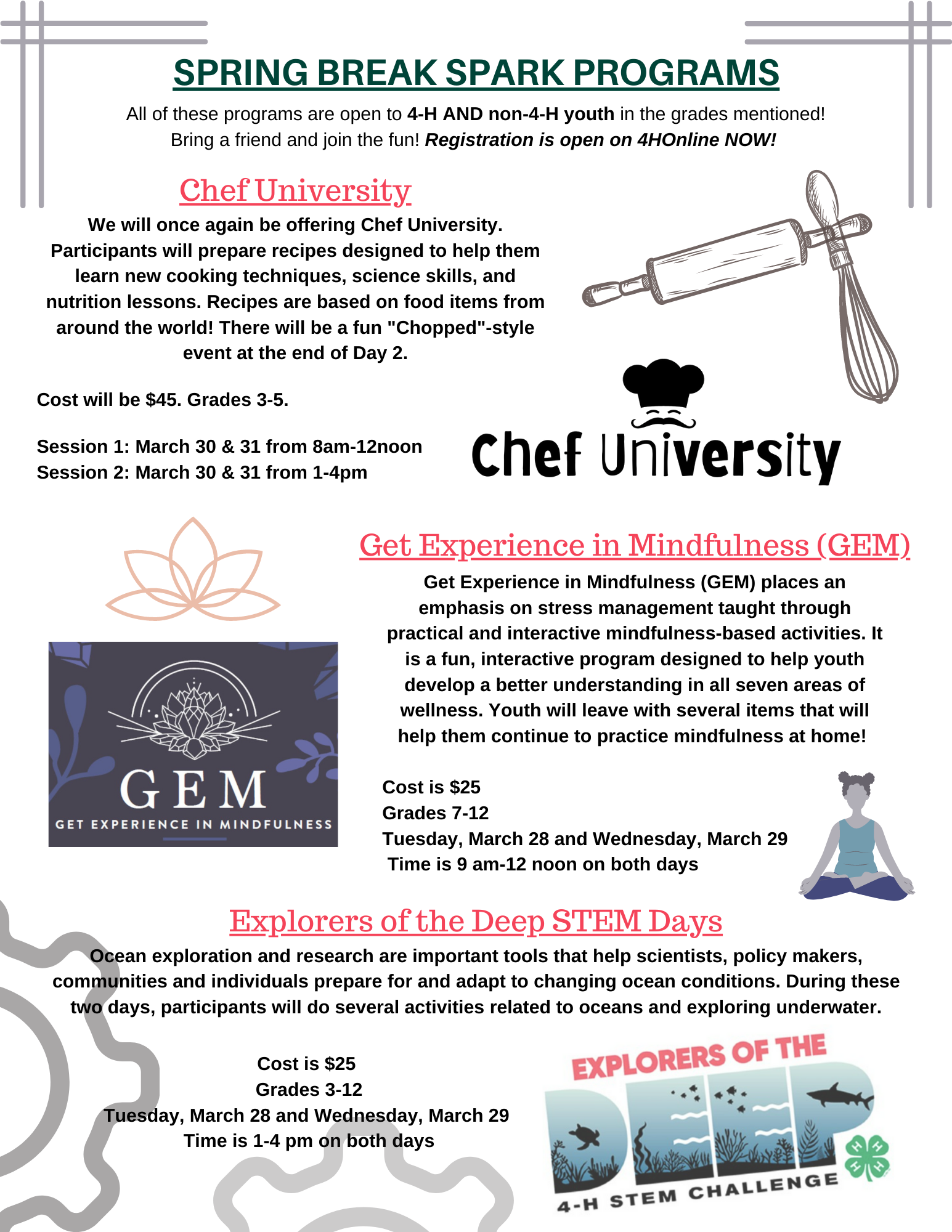 chef university logo