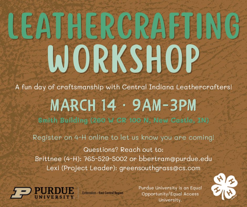 Leathercrafting Workshop