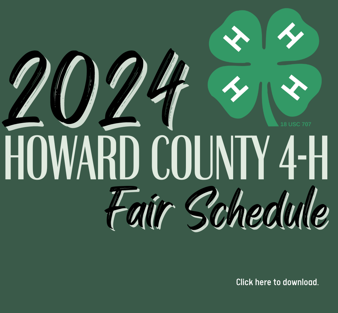 Howard County Fair 2024 Schedule In India Gladys Marris