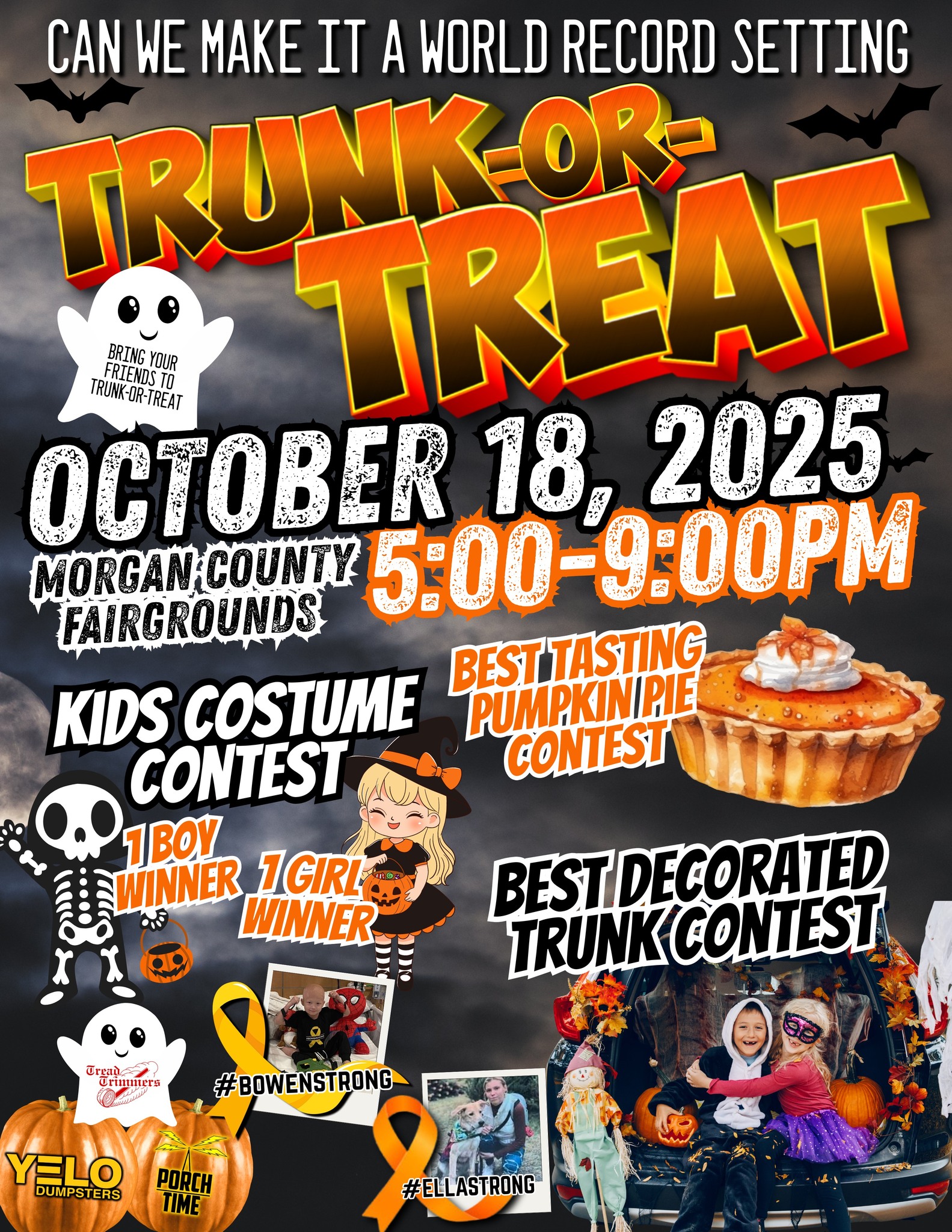 Trunk or Treat Morgan County Fairgrounds October 18, 2025 5-9pm