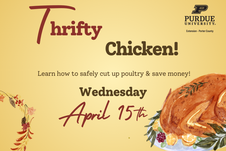 Thrifty chicken program how to cut up chicken