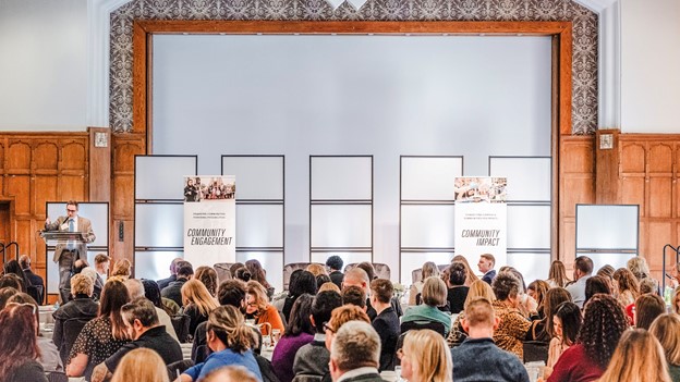 Stage at Community Impact Summit 2026