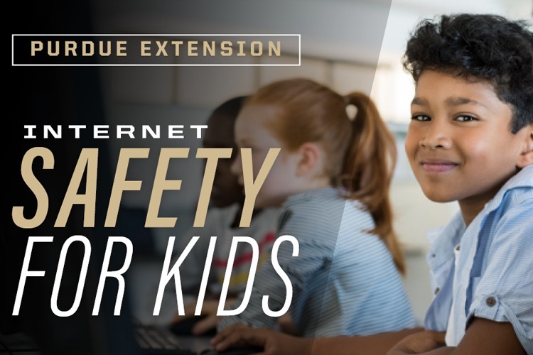 Internet safety for kids picture of child