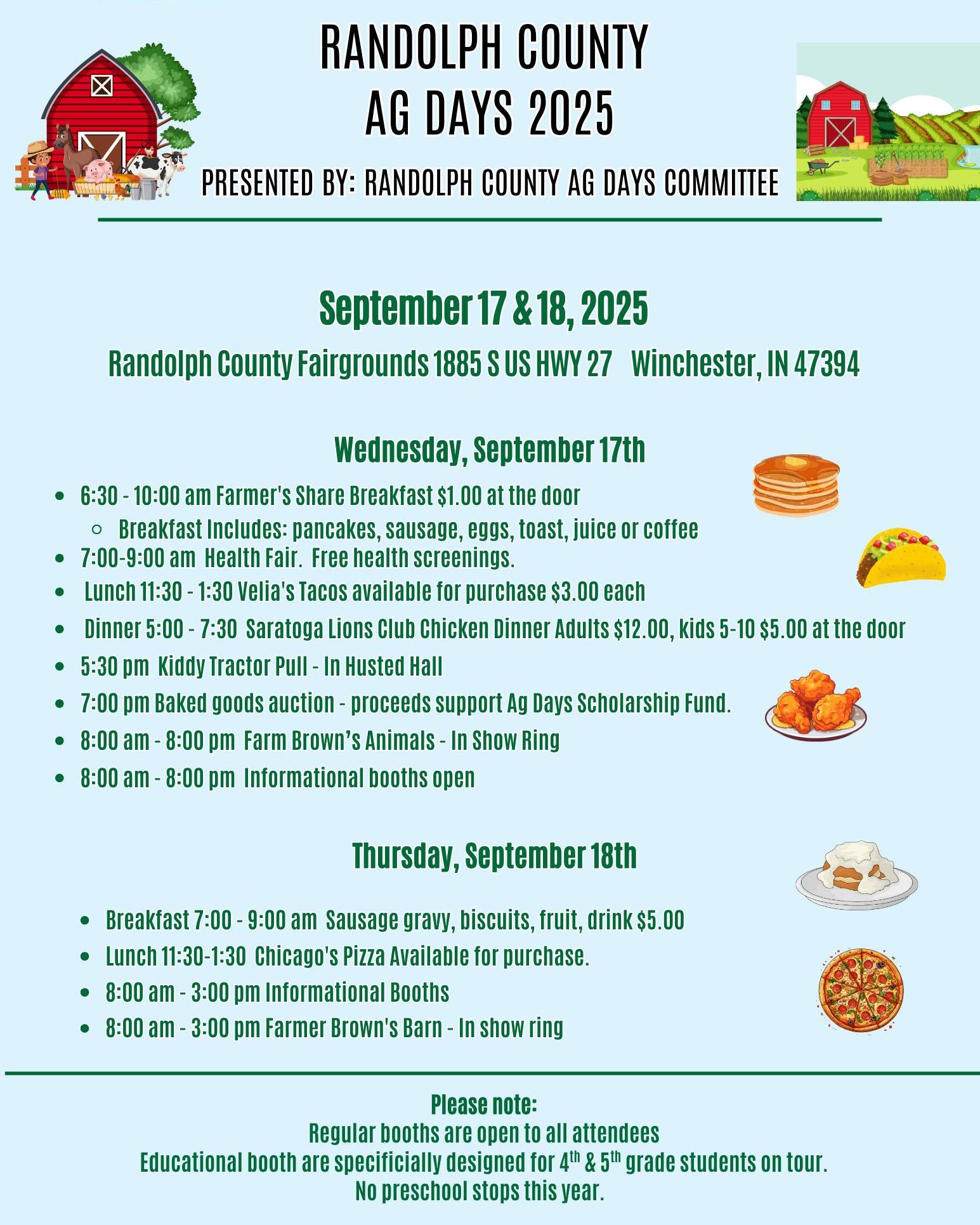 2025 Randolph County Ag Days