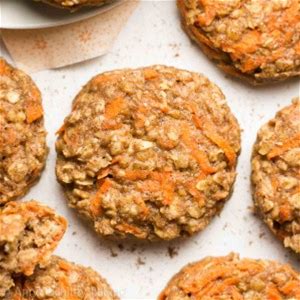 Healthy Carrot Cake Cookie