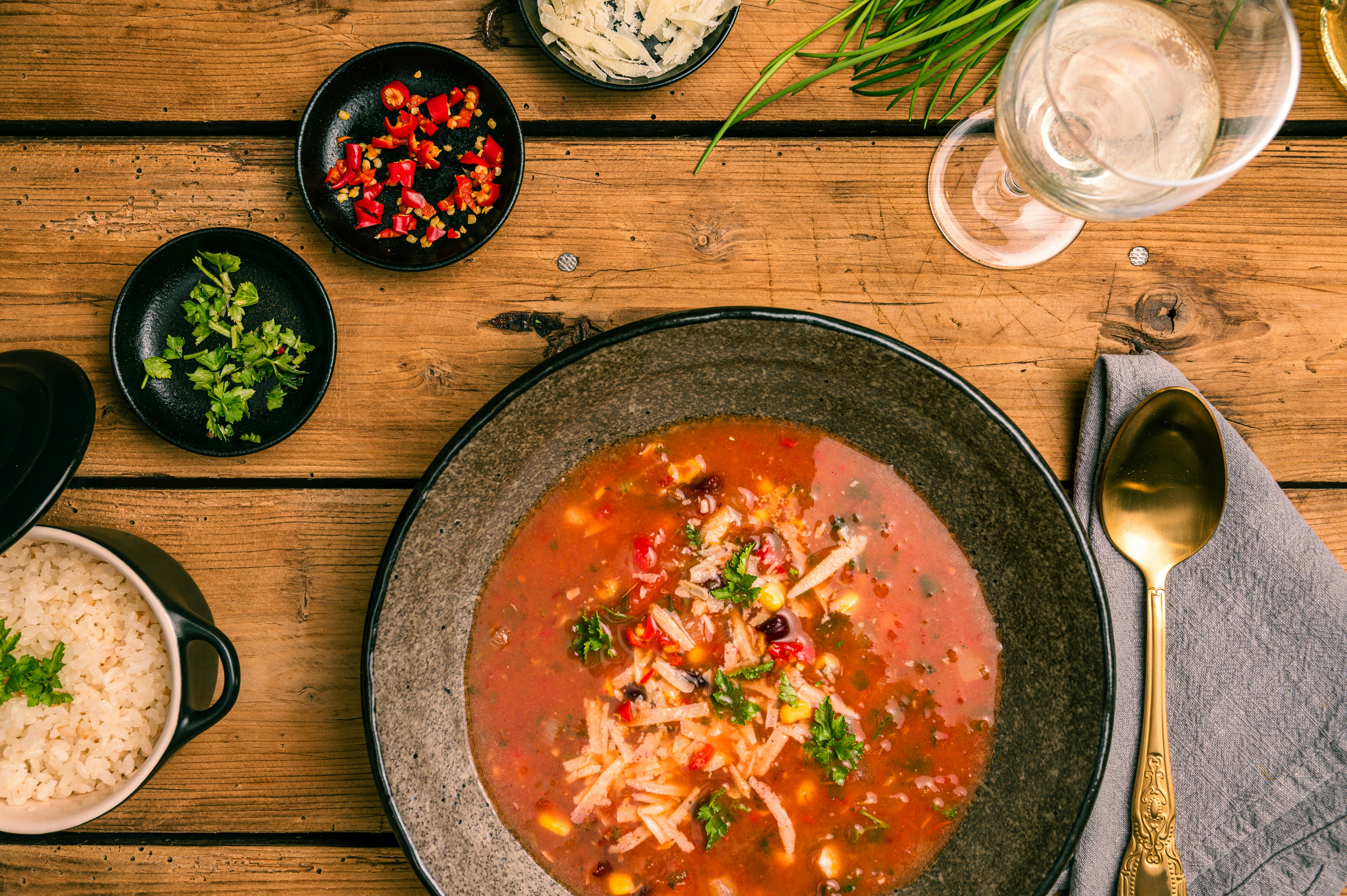 Chicken Enchilada Soup