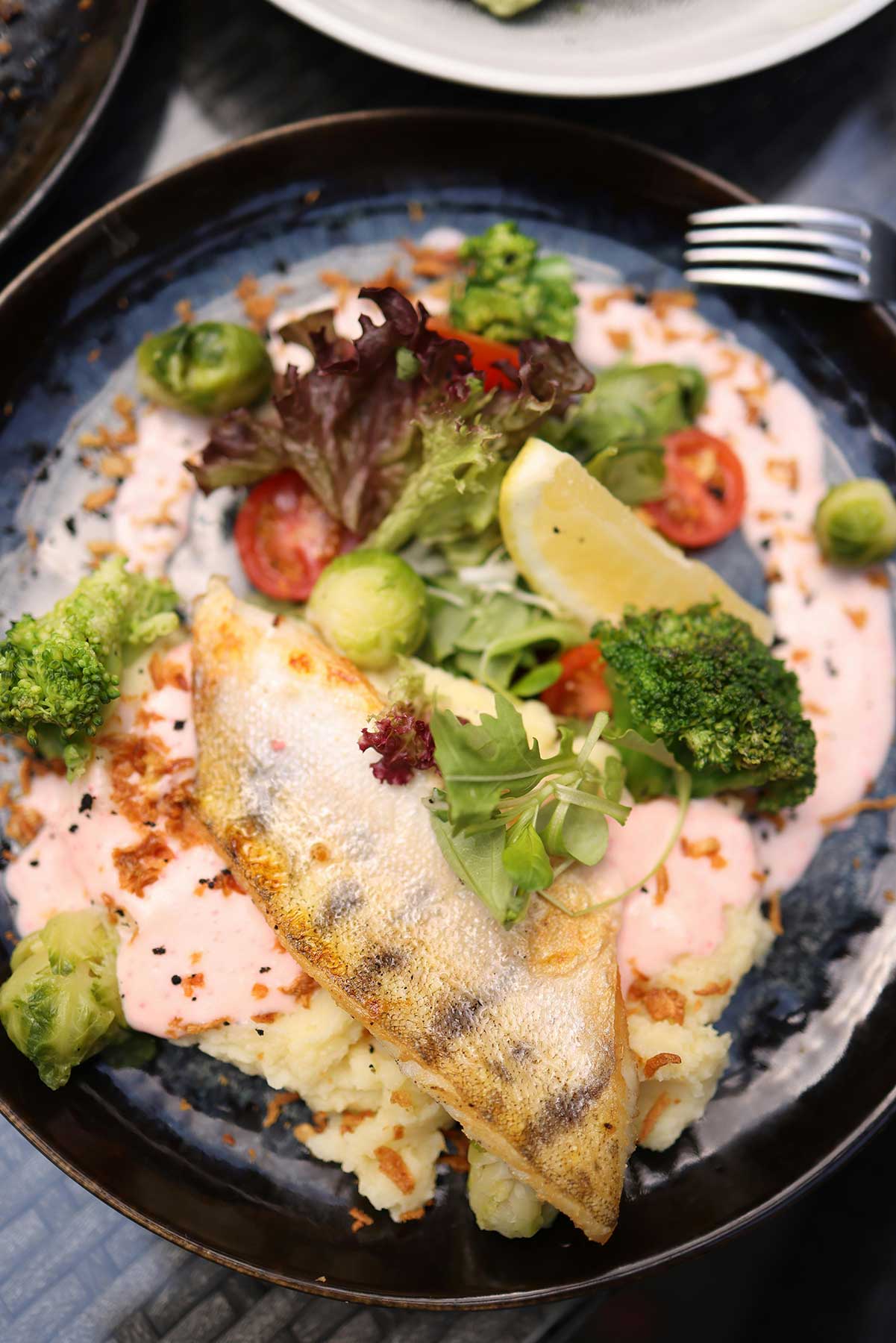 Lemon Harissa Pollock