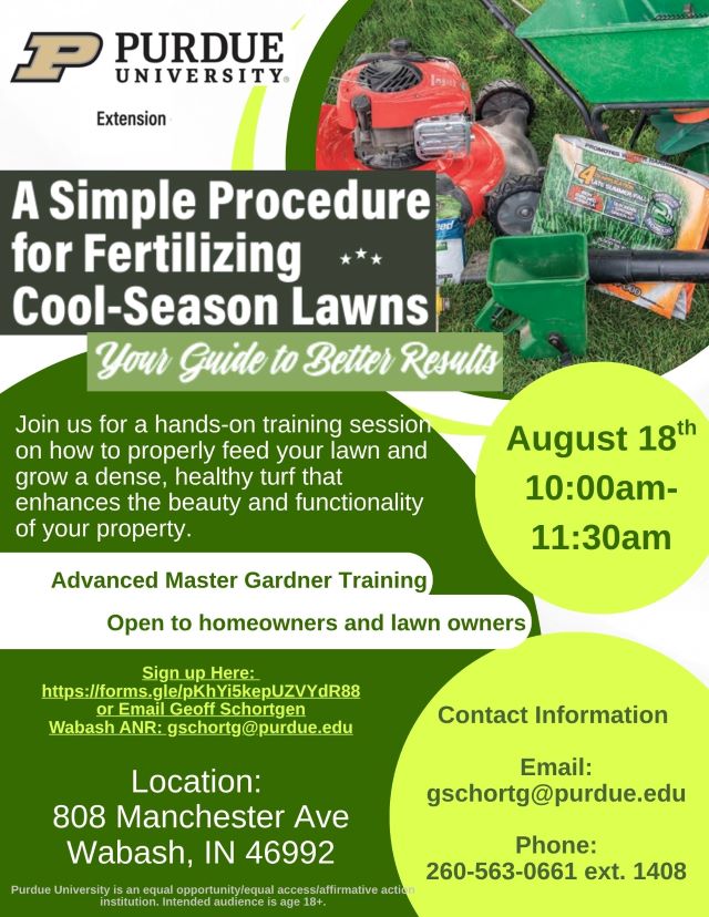 Fertilizer Procedure for Cool - Lawn Season