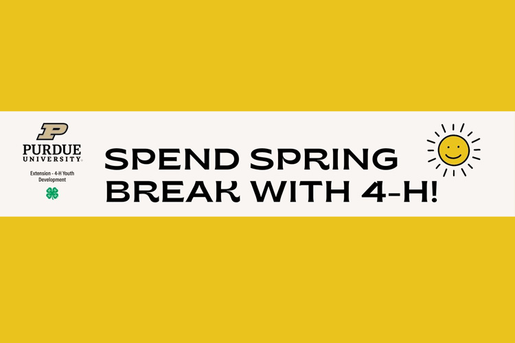 spend spring break with 4-H