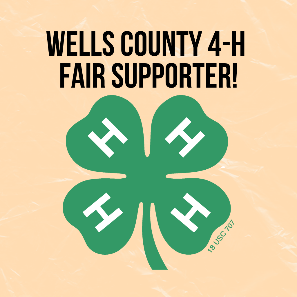 2023 Wells County 4-H Fair Supporter