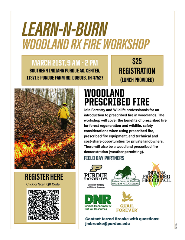 Learn-N-Burn SIPAC event poster