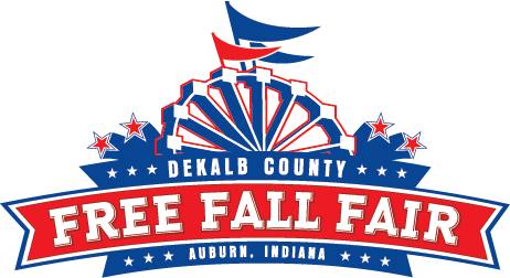 dekalb county free fall fair logo