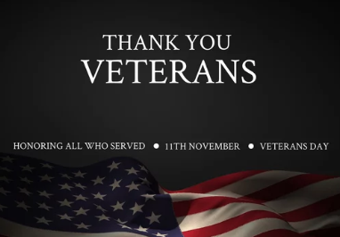 Thank you veterans