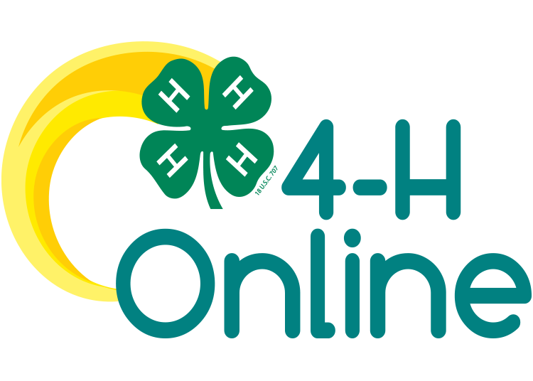 4-H online logo