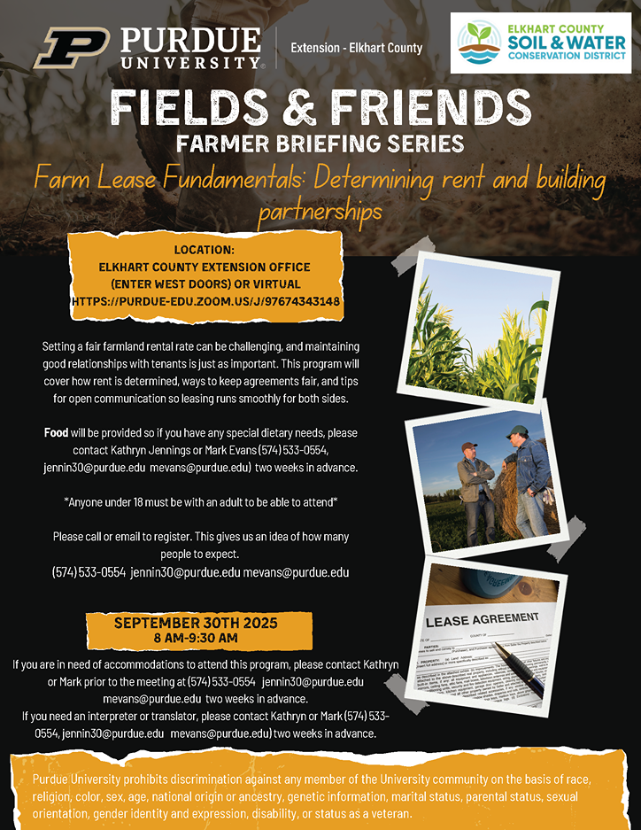 Farm Lease Fundamentals Flyer