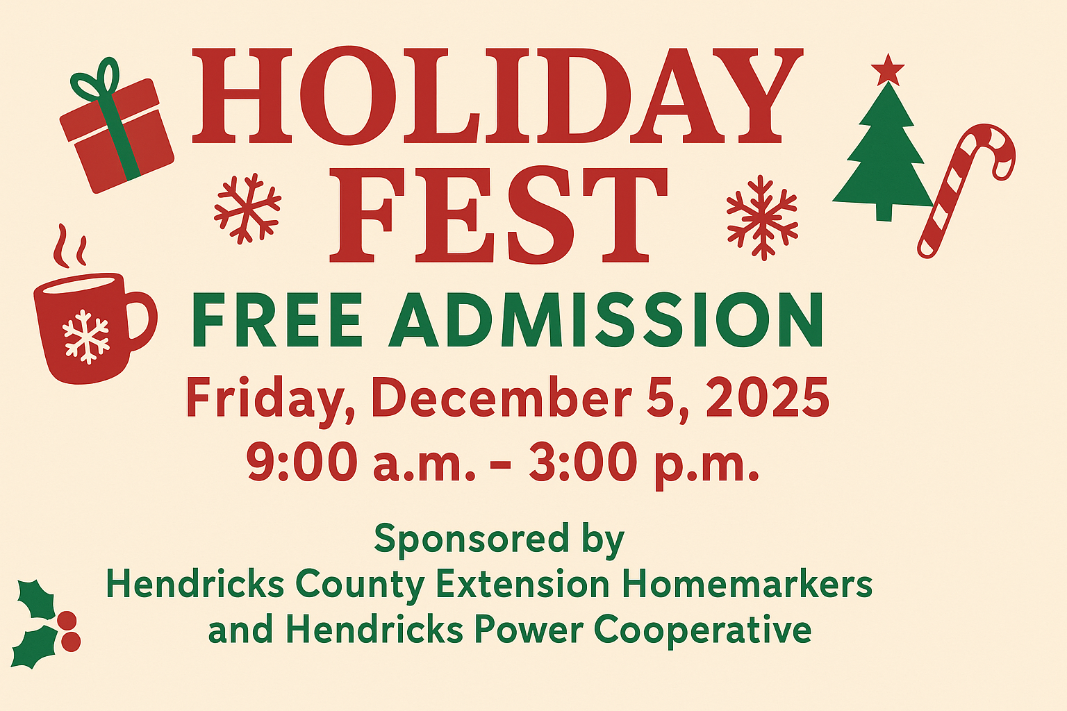 holiday fest banner image