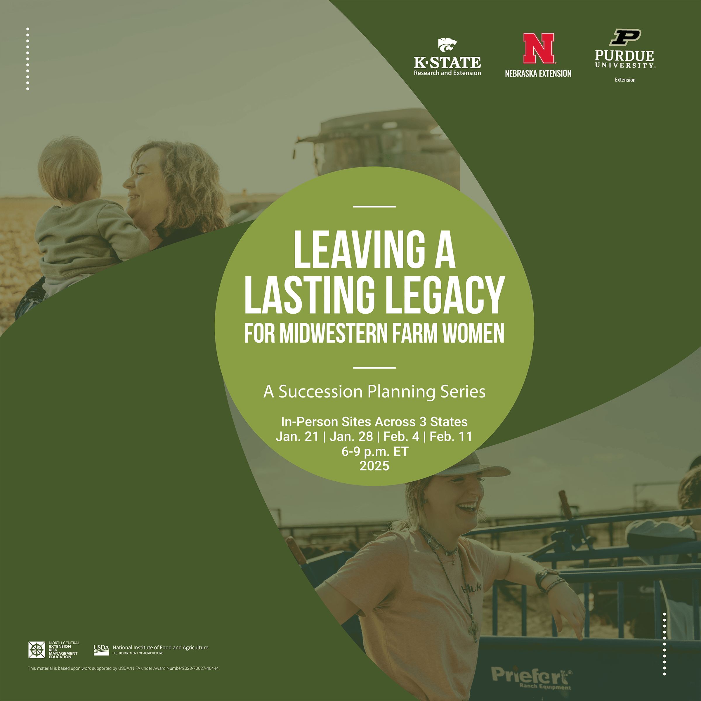 Flyer for Leaving a Lasting Legacy