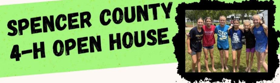 4-H graphic including photo of youth enjoying an activity at the 4-H