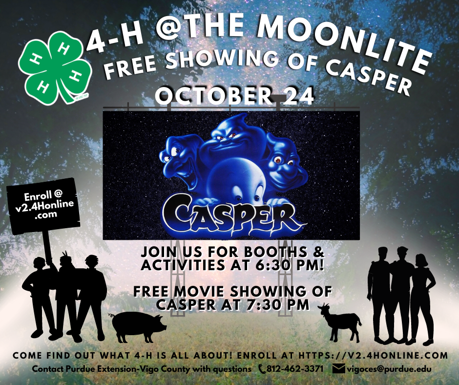 4-H Drive in Movie Night-Casper