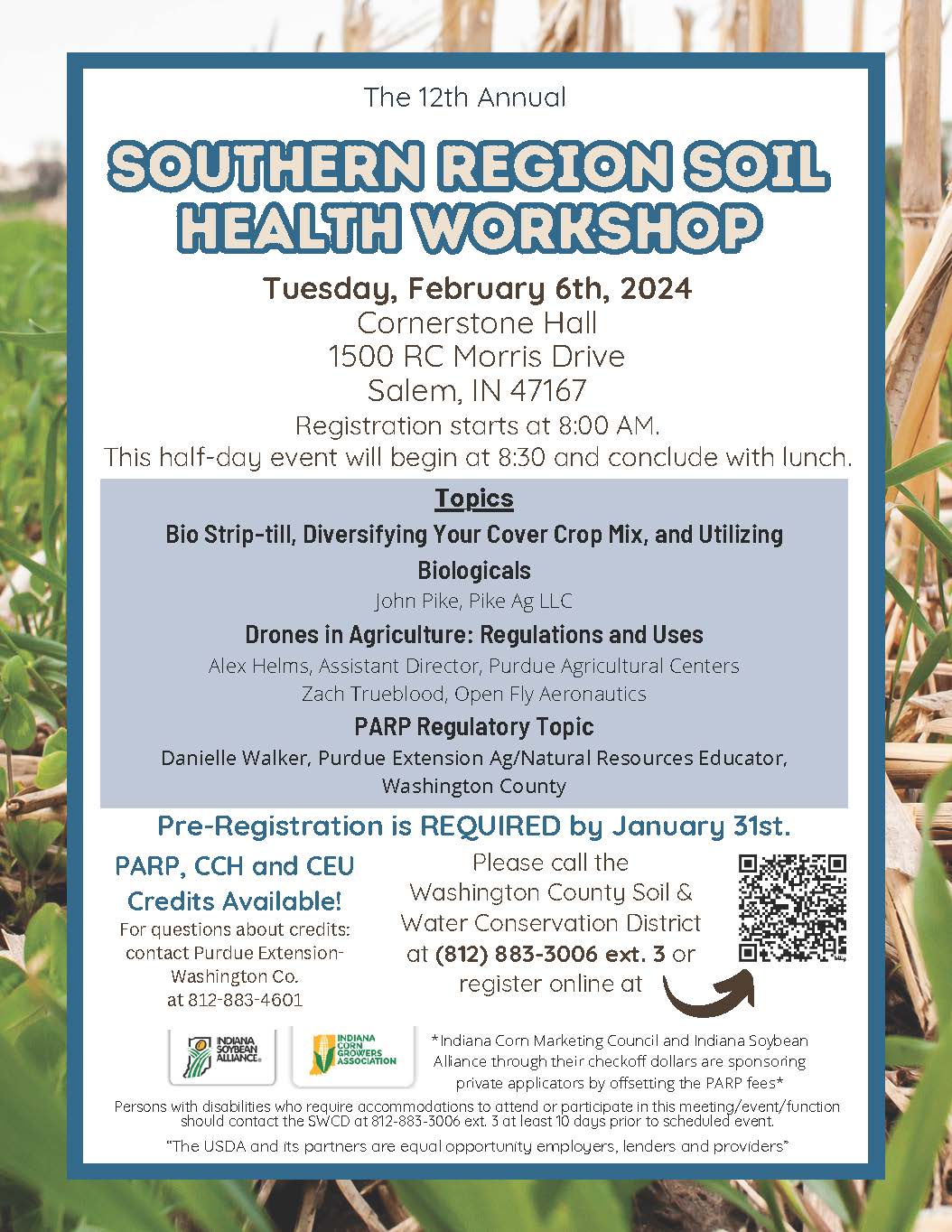 12th Annual Southern Region Soil Health