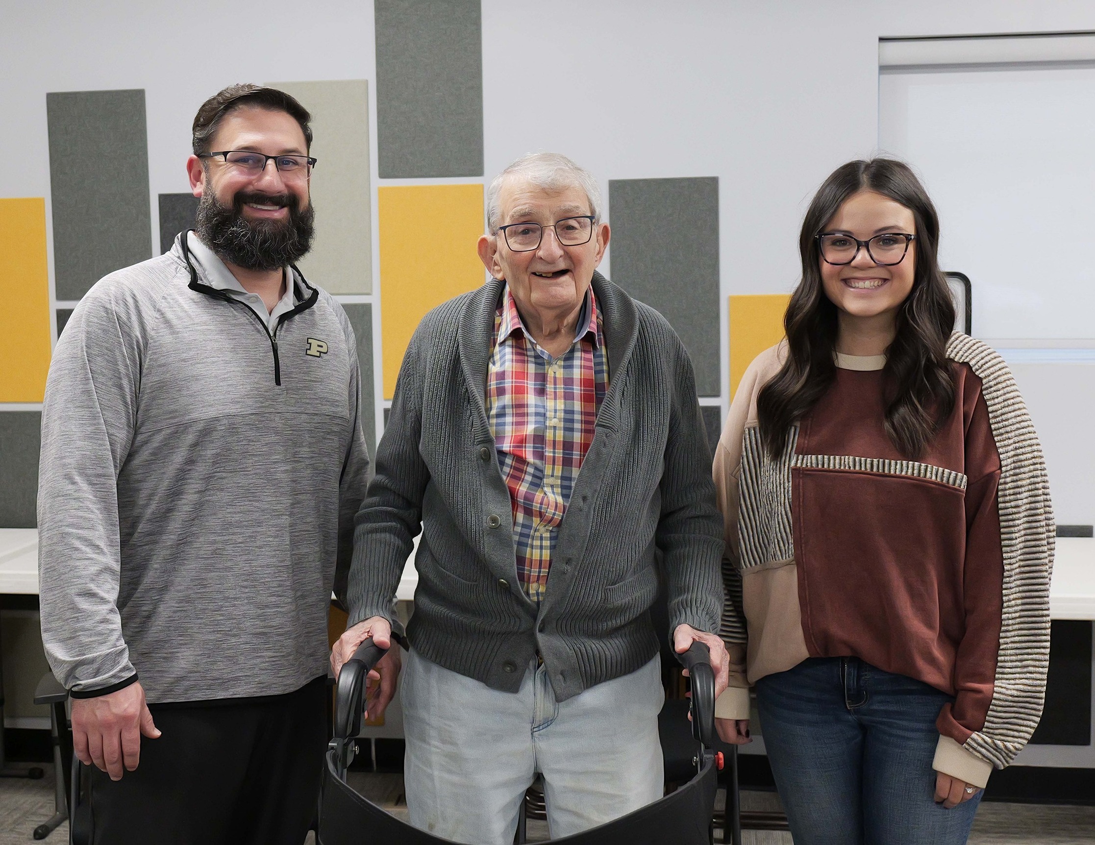 Brock Turner, a participant and Ashley Merryman 