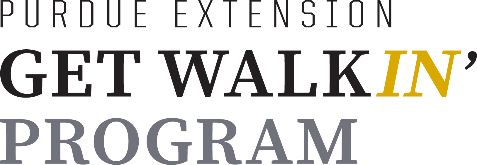 Get Walkin' Program logo