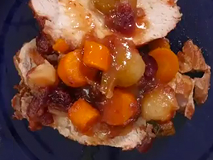 Cranberry Pork Roast