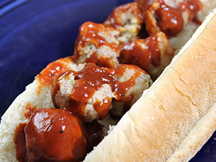 Baked Turkey-Zucchini Meatballs