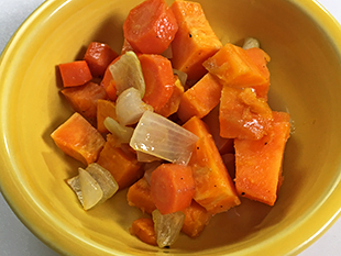 Roasted Onion and Vegetables