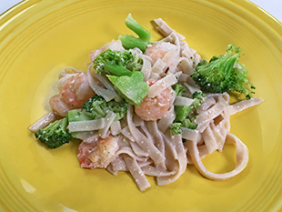 Spicy Shrimp and Pasta