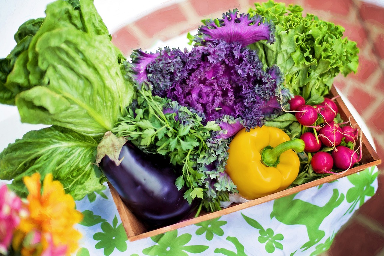 veggie day at Purdue University field days