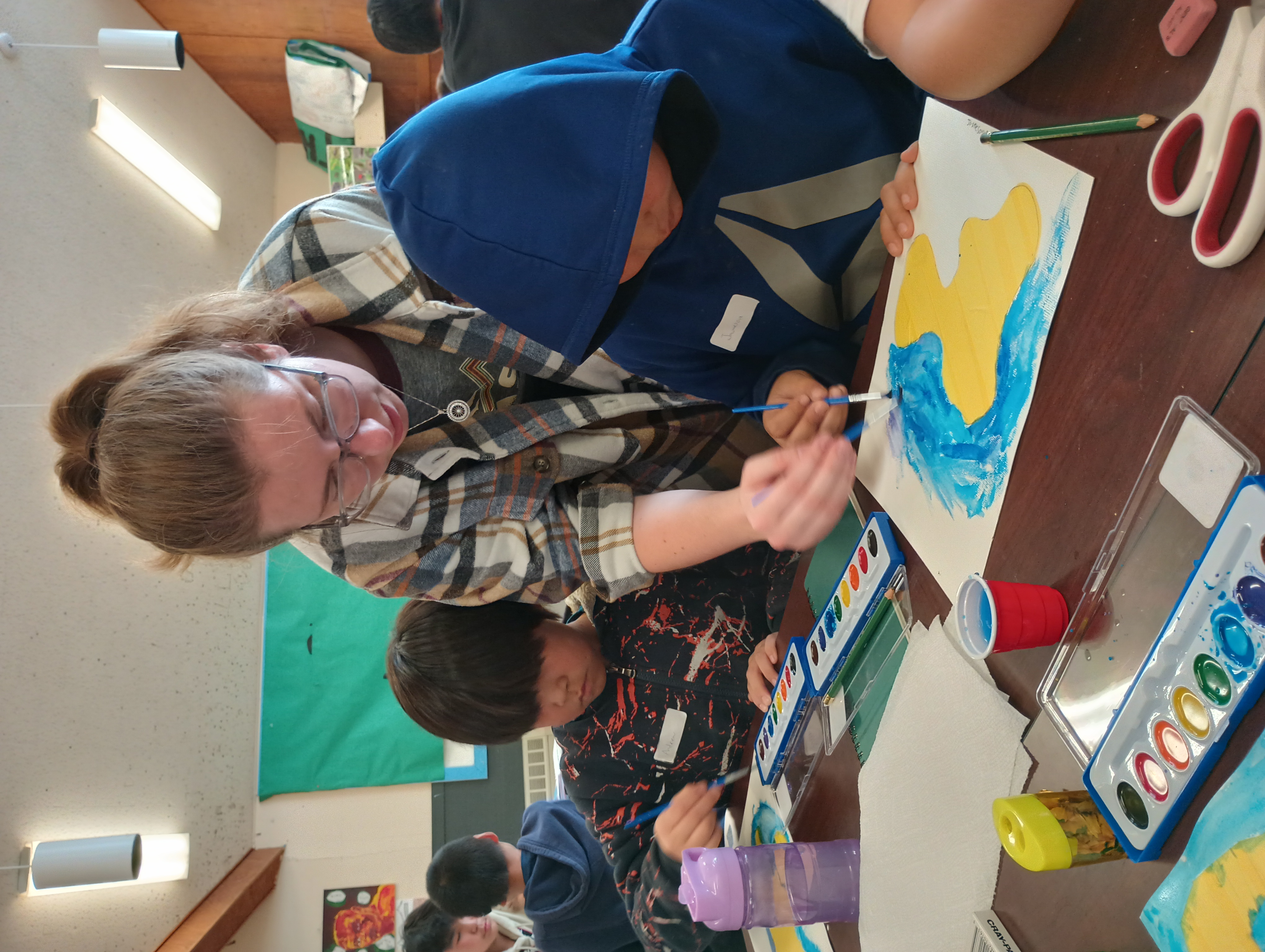 Indiana 4-H educator working with Alaskan campers.jpg