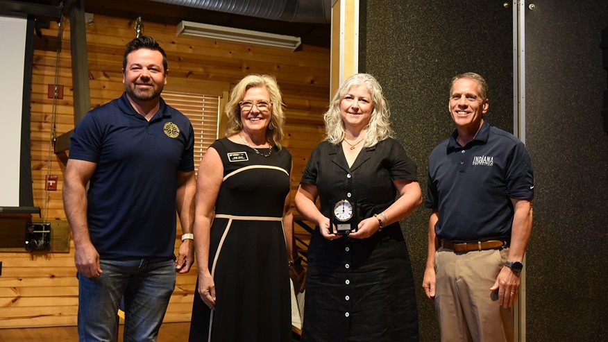From left to right: Micah Beckwith, Angie Abbott, Cory Larson, Don Lamb