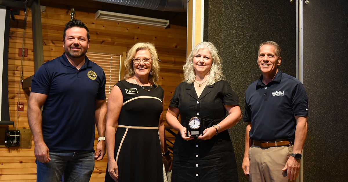 From left to right: Micah Beckwith, Angie Abbott, Cory Larson, Don Lamb