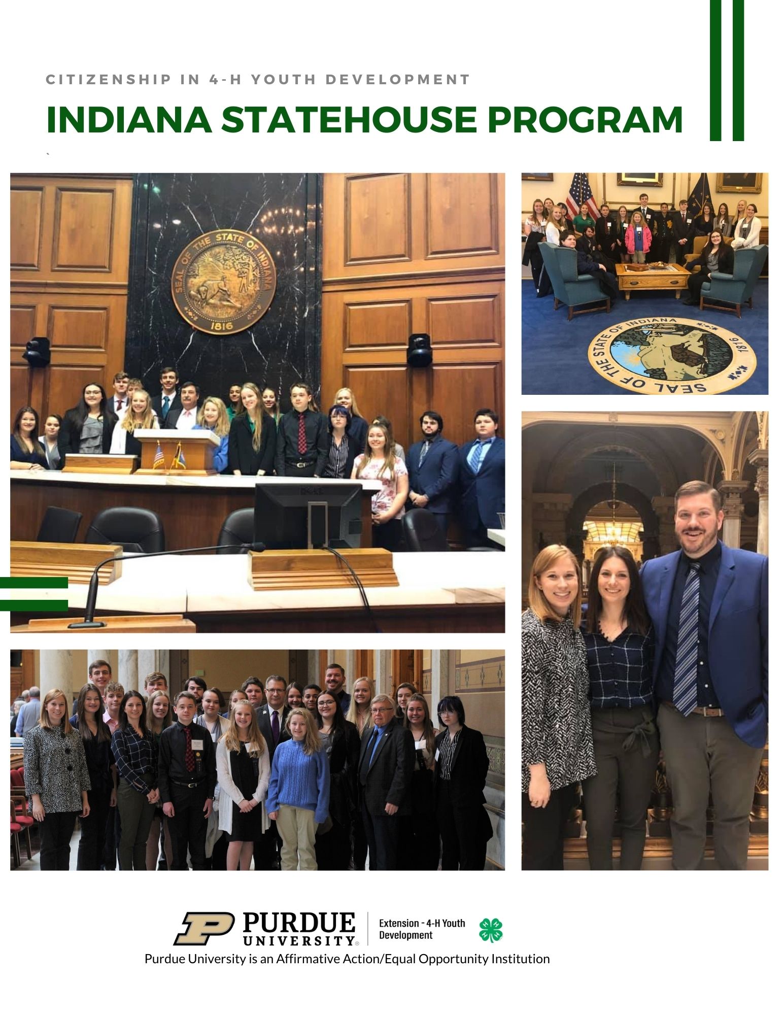 Indiana 4-H Day at the Statehouse 2022
