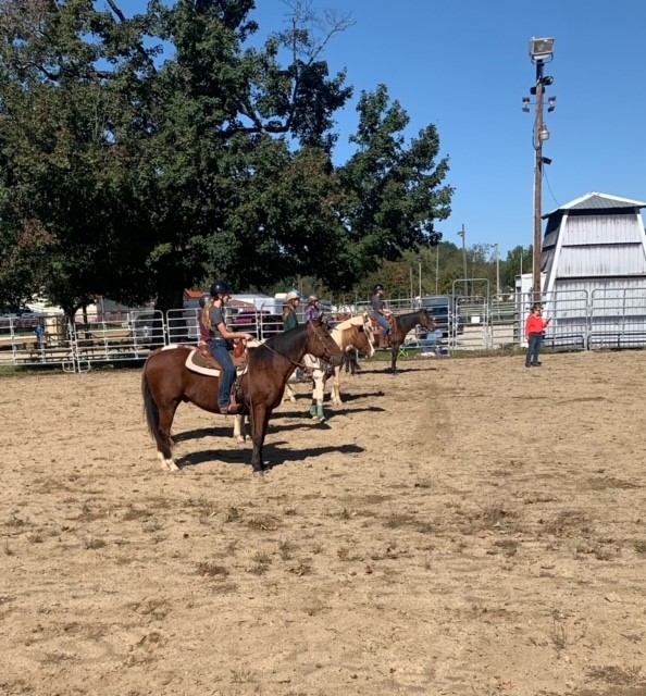 4-H Horse and Pony Members at the 2021 Harrison County Horse and Pony Fall Fun Show