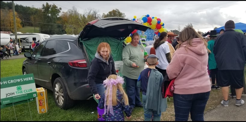 Harrison Hoosiers 4-H Club at Haunted Heritage in Lanesville