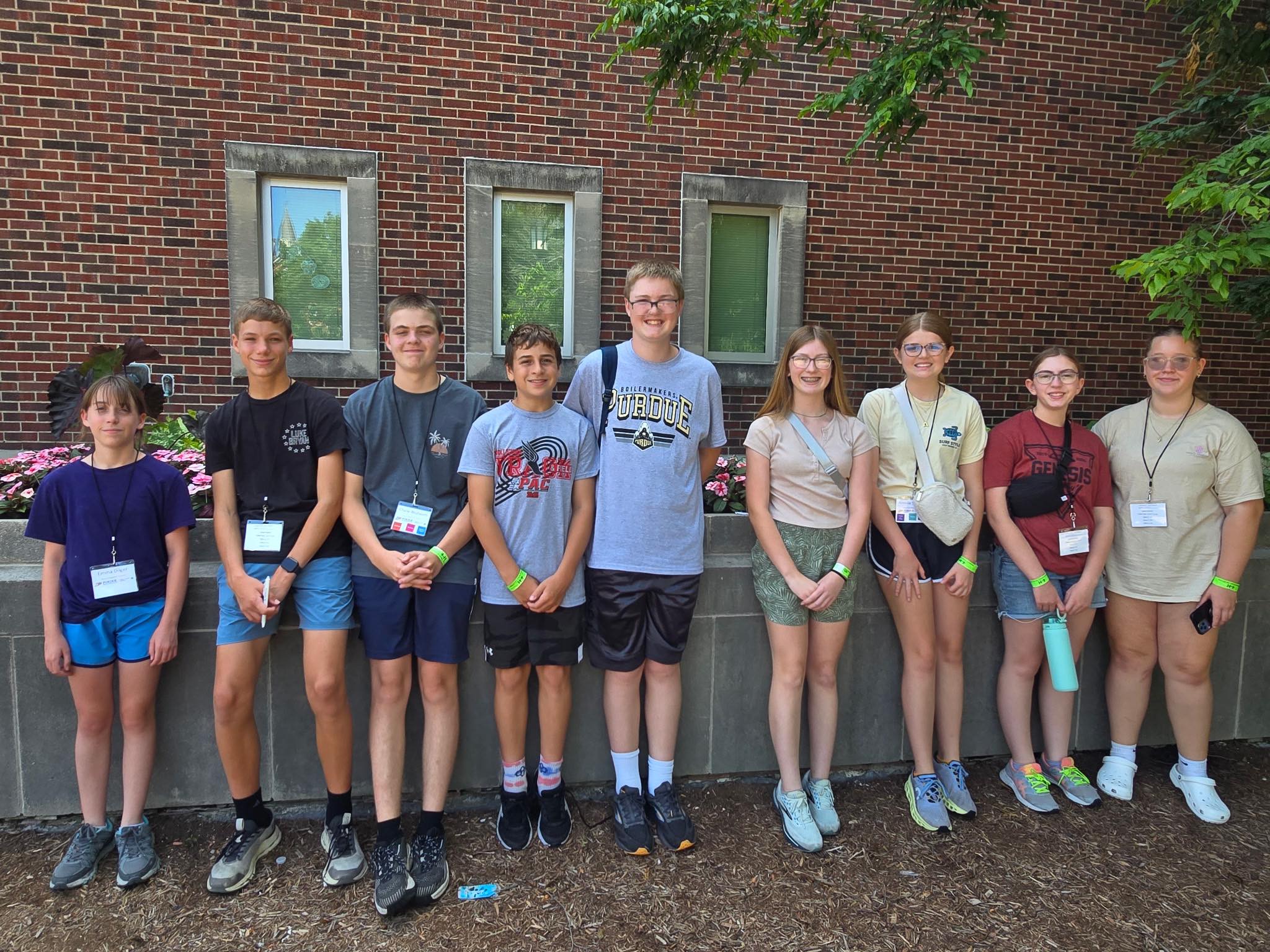 4-H Roundup participants from Spencer County